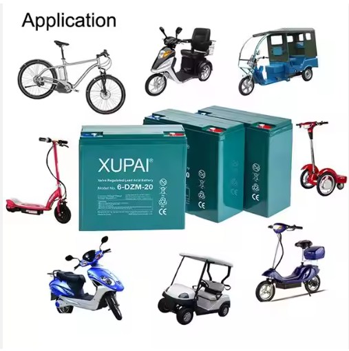 Small 12 Volt Battery Electric Scooter 60v20ah AGM Battery in High Quality
